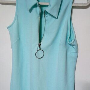 Turquoise Top